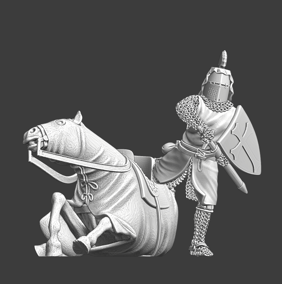 Lake Peipus 1242 - Downed Teutonic Knight